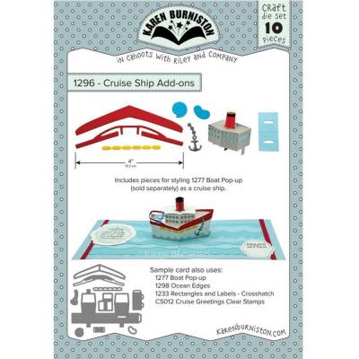 Karen Burniston Cutting Dies - Cruise Ship Add-ons